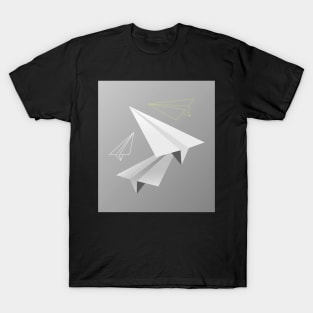 Paper planes illustration T-Shirt